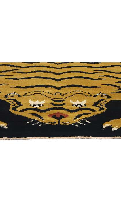 8 x 10 Modern Tibetan Tiger Rug 31324