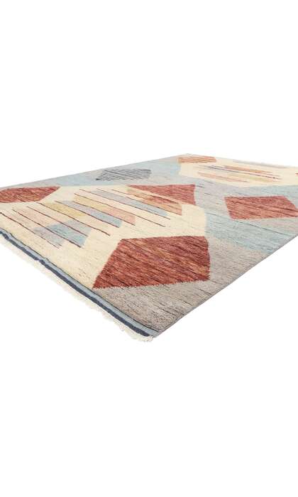 9 x 12 Modern Tribal Moroccan Rug 31327