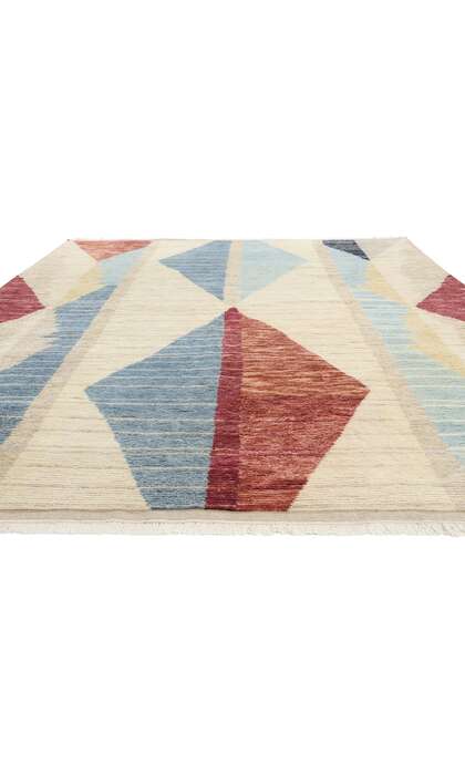 9 x 12 Modern Tribal Moroccan Rug 31328