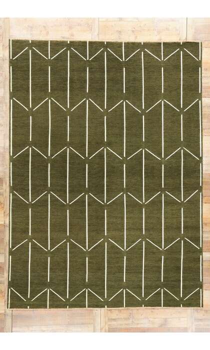 9 x 12 Modern Geometric High-Low Rug 31182