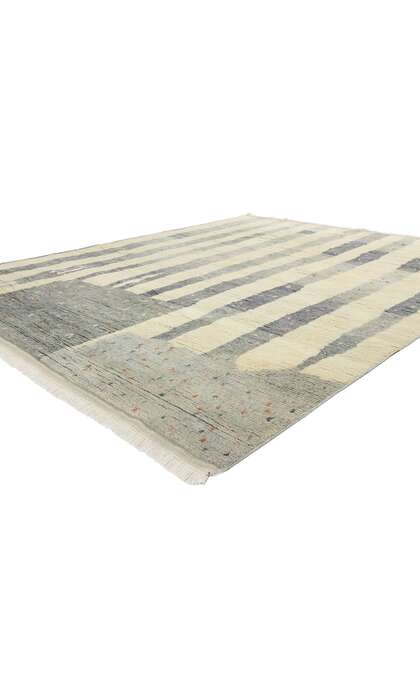 8 x 10 Organic Modern Brutalist Moroccan Rug 31226