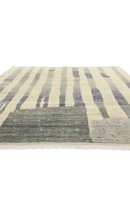 8 x 10 Organic Modern Brutalist Moroccan Rug 31226