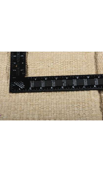 ​​3 x 12 Organic Modern Japandi Kilim Rug 31130​