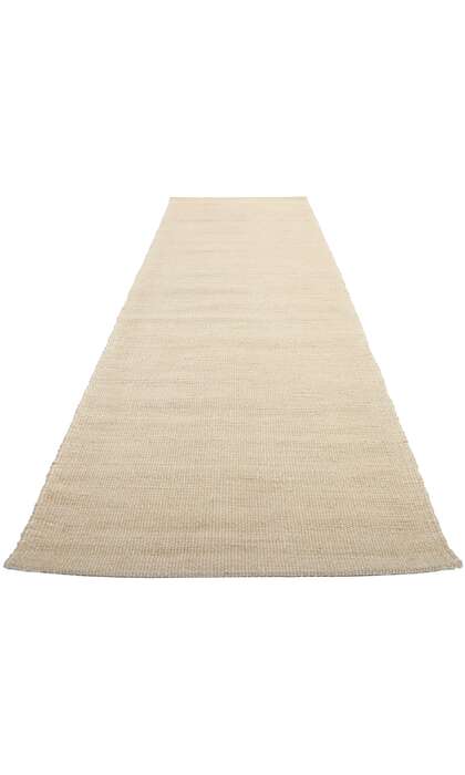 ​​3 x 12 Organic Modern Japandi Kilim Rug 31130​