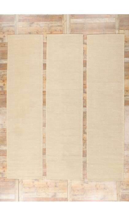 ​​3 x 12 Organic Modern Japandi Kilim Rug 31130​