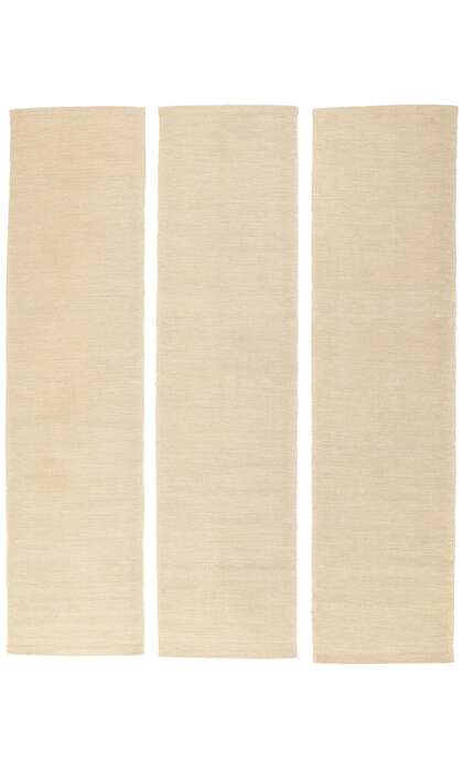 ​​3 x 12 Organic Modern Japandi Kilim Rug 31130​