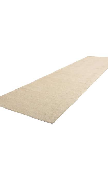 3 x 12 Organic Modern Japandi Kilim Rug 31131