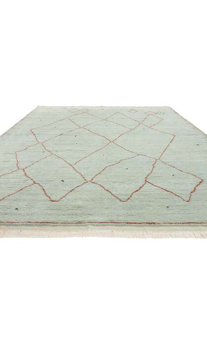 9 x 13 Modern Tribal Moroccan Rug 31257