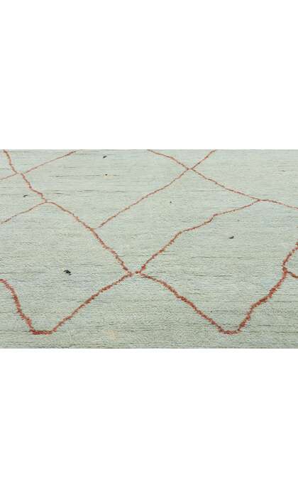 9 x 13 Modern Tribal Moroccan Rug 31257