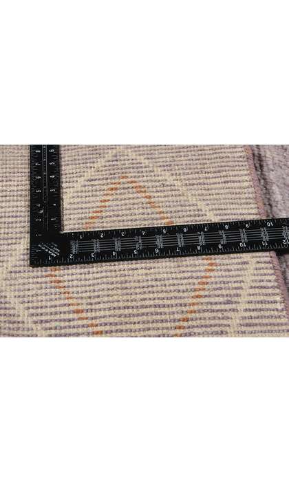 12 x 12 Modern Tribal Purple Square Moroccan Rug 31300