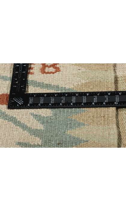 10 x 13 Scandinavian Modern Swedish Inspired Kilim Rug 31103