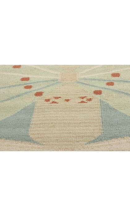 10 x 13 Scandinavian Modern Swedish Inspired Kilim Rug 31103