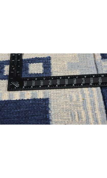 10 x 12 Scandinavian Modern Swedish Inspired Kilim Rug 31127