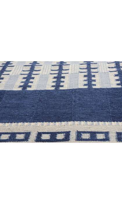 10 x 12 Scandinavian Modern Swedish Inspired Kilim Rug 31127