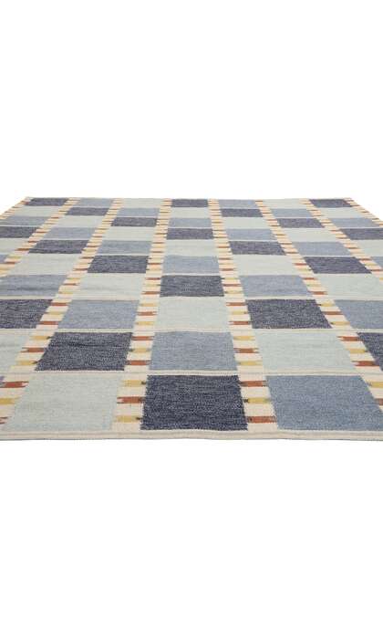 10 x 12 Scandinavian Modern Swedish Inspired Kilim Rug 31147