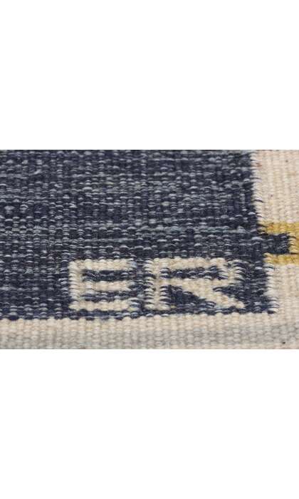 10 x 12 Scandinavian Modern Swedish Inspired Kilim Rug 31147