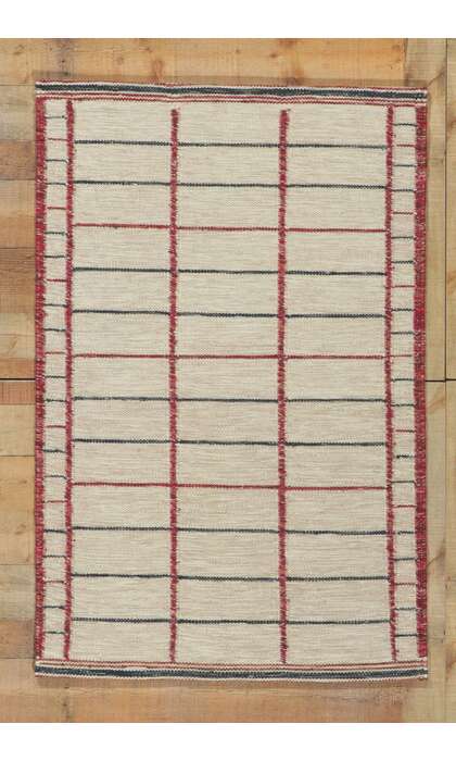 3 x 5 Swedish Inspired Kilim Rug 30808