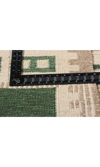 9 x 12 Scandinavian Modern Swedish Inspired Kilim Rug 31128