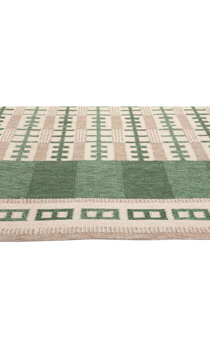 9 x 12 Scandinavian Modern Swedish Inspired Kilim Rug 31128