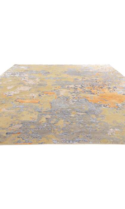 9 x 12 Contemporary Abstract High-Low Transitional Rug 31047