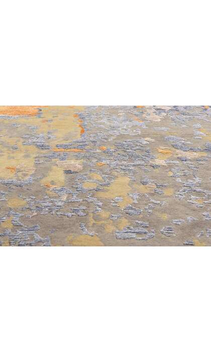 9 x 12 Contemporary Abstract High-Low Transitional Rug 31047