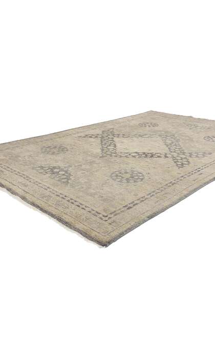 6 x 9 Vintage-Inspired Modern Khotan Rug 31070
