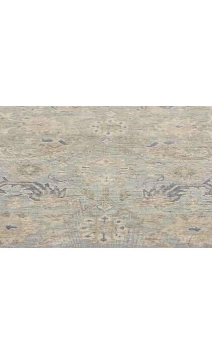4 x 6 Vintage-Inspired Modern Oushak Rug 31072