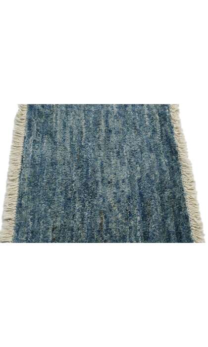 2 x 3 Blue Moroccan Wagireh Rug 76724
