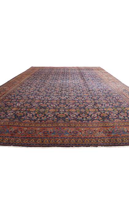 11 x 17 Antique Persian Tabriz Rug 90018
