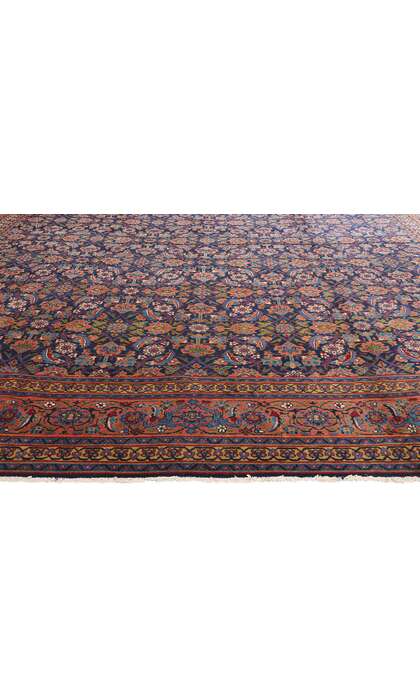 11 x 17 Antique Persian Tabriz Rug 90018