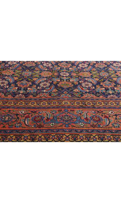 11 x 17 Antique Persian Tabriz Rug 90018