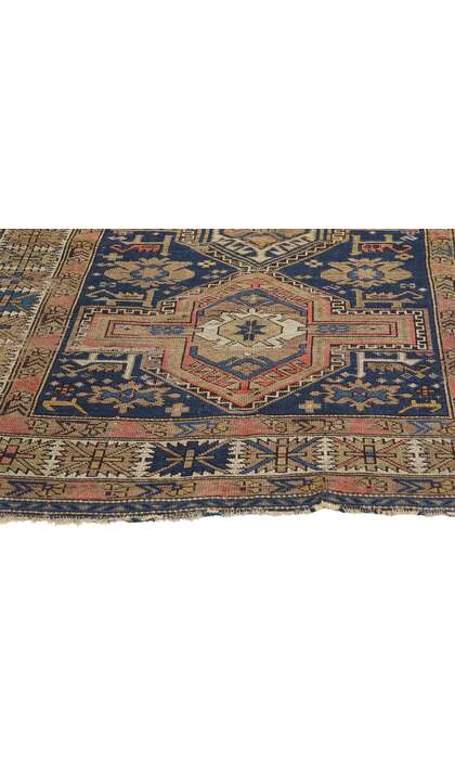 4 x 5 Antique Caucasian Kuba Rug 78899