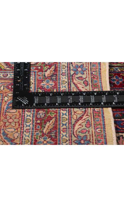 11 x 17 Antique Persian Kerman Rug 90012