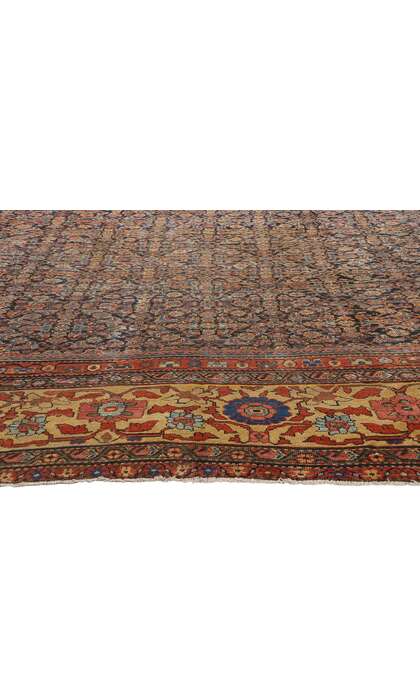13 x 17 Large Antique Persian Mahal Rug 90021