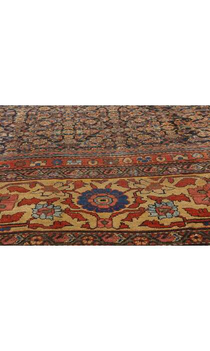 13 x 17 Large Antique Persian Mahal Rug 90021