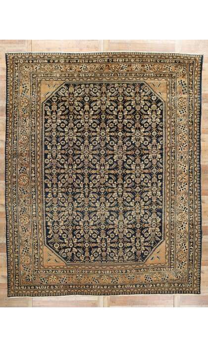 11 x 14 Antique Persian Malayer Rug 78896