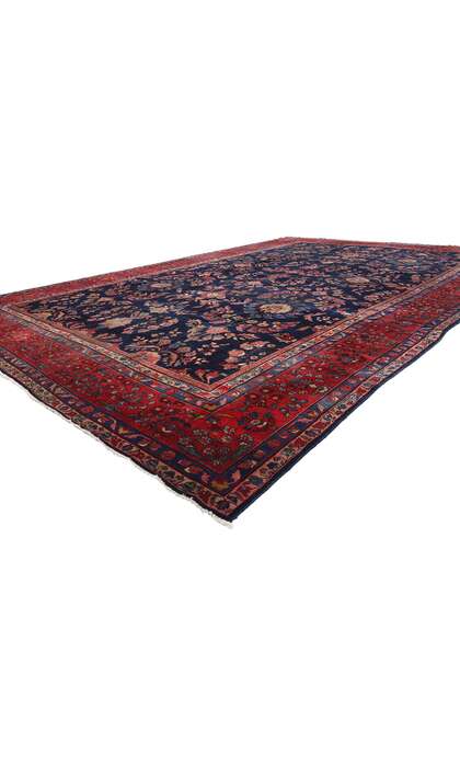 12 x 19 Oversized Antique Persian Sarouk Mahal Rug 90023