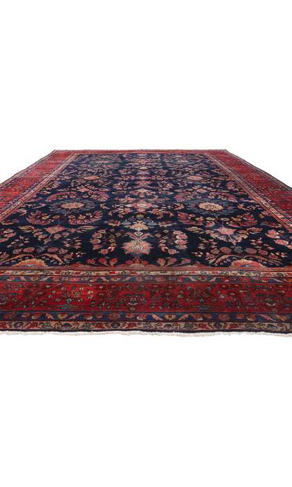 12 x 19 Oversized Antique Persian Sarouk Mahal Rug 90023
