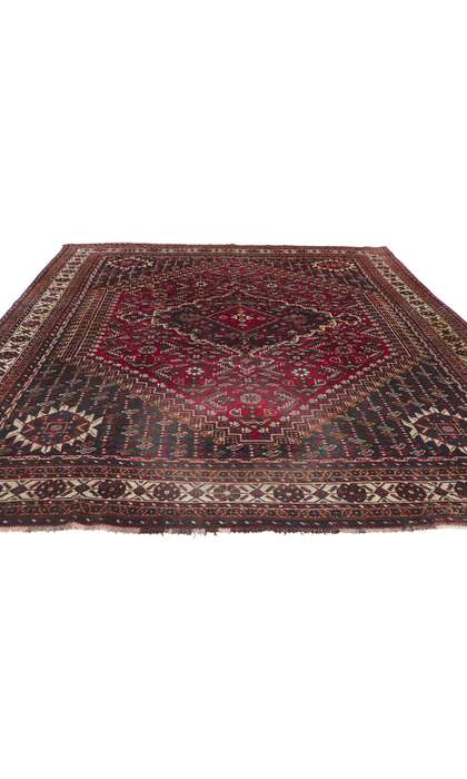 7 x 10 Antique Persian Shiraz Rug 78242