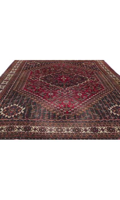 7 x 10 Antique Persian Shiraz Rug 78242