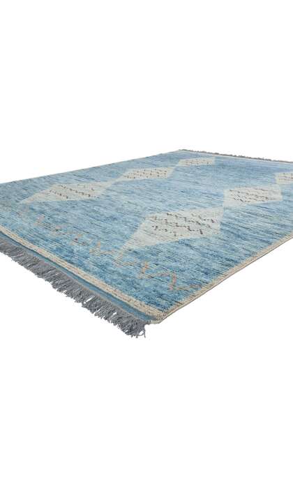 8 x 11 Azure Desert Diamonds Moroccan Rug 31287