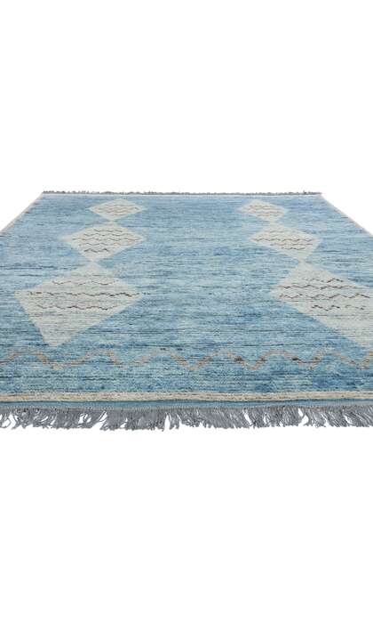 8 x 11 Azure Desert Diamonds Moroccan Rug 31287