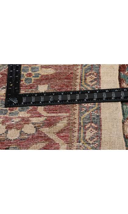 14 x 12 Distressed Antique Persian Sultanabad Rug 78330