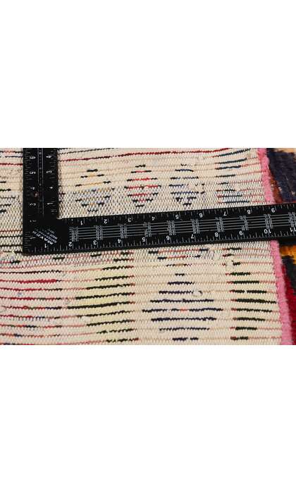 4 x 7 Distressed Vintage Persian Lori Rug 78854