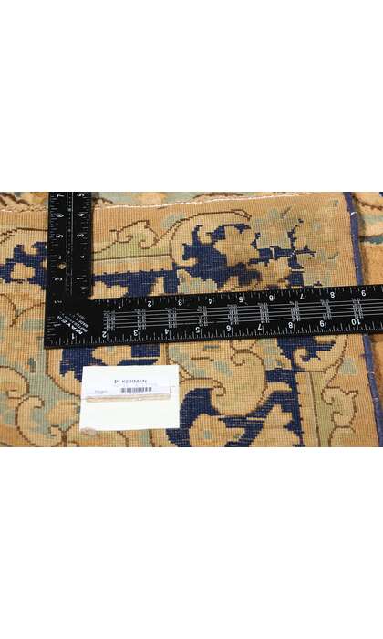 ​3 x 17 Vintage Persian Kerman Rug 73658​