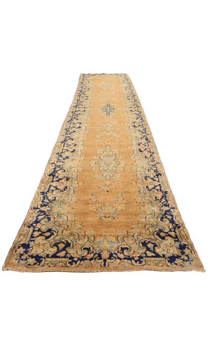 ​3 x 17 Vintage Persian Kerman Rug 73658​