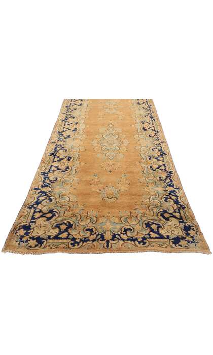​3 x 17 Vintage Persian Kerman Rug 73658​