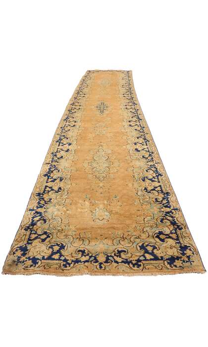 3 x 17 Vintage Persian Kerman Rug 73659