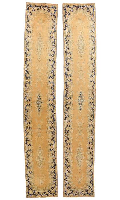 3 x 17 Vintage Persian Kerman Rug 73659