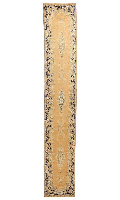 3 x 17 Vintage Persian Kerman Rug 73659